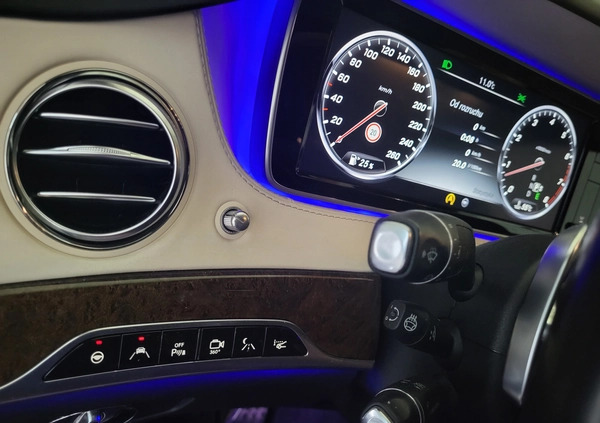 Mercedes-Benz Klasa S cena 159000 przebieg: 223000, rok produkcji 2014 z Biała małe 172